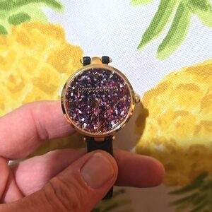 Kate Spade abracadabra glitter watch